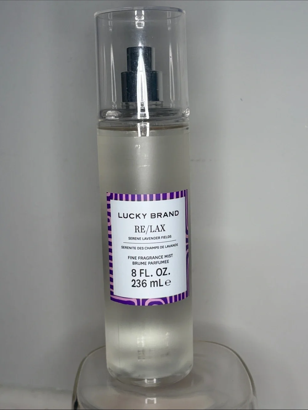 Lucky Brand Re/Lax Serene Lavender Fields Mist — 236 ml